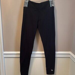 VICTORIA'S SECRET PINK yoga pants Size M in colors Black/Grey